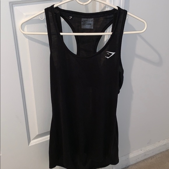 Gymshark Other - Gymshark black open back workout top